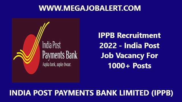 IPPB Recruitment 2022