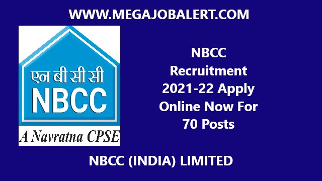 NBCC Recruitment 2021-22